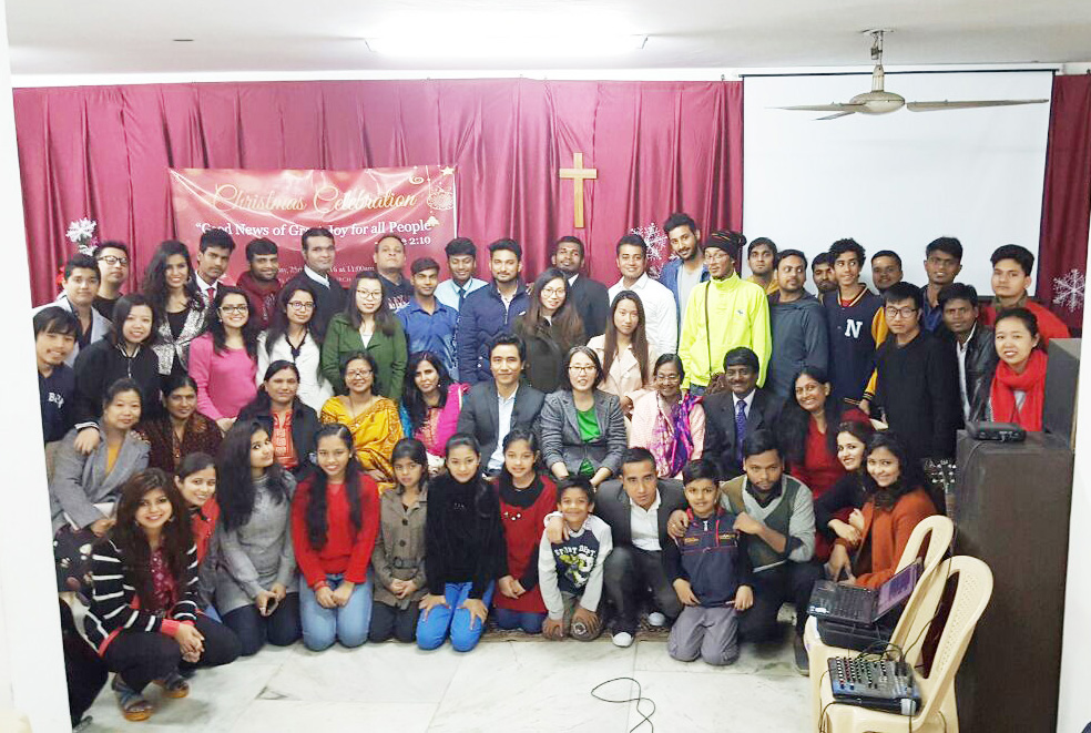 Christmas celebration at New Delhi Immanuel Community Church